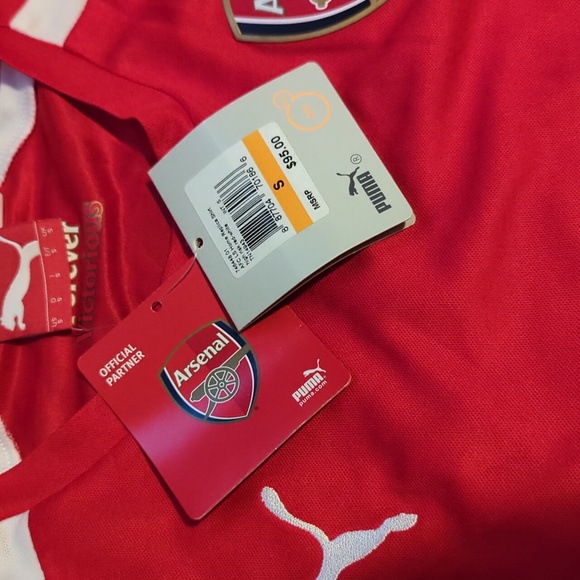 Men's Puma Arsenal GERRARD #8 2014/15 jersey new with tags - Picture 7 of 8